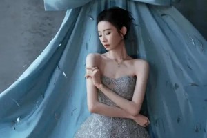 张艺凡北京电影节银色长裙惊艳红毯