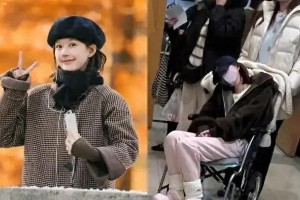 赵露思坐轮椅引热议：健康危机与剧组争议
