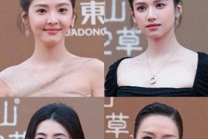 华表奖红毯女星颜值PK：章若楠甜妹风VS张婧仪骨相美